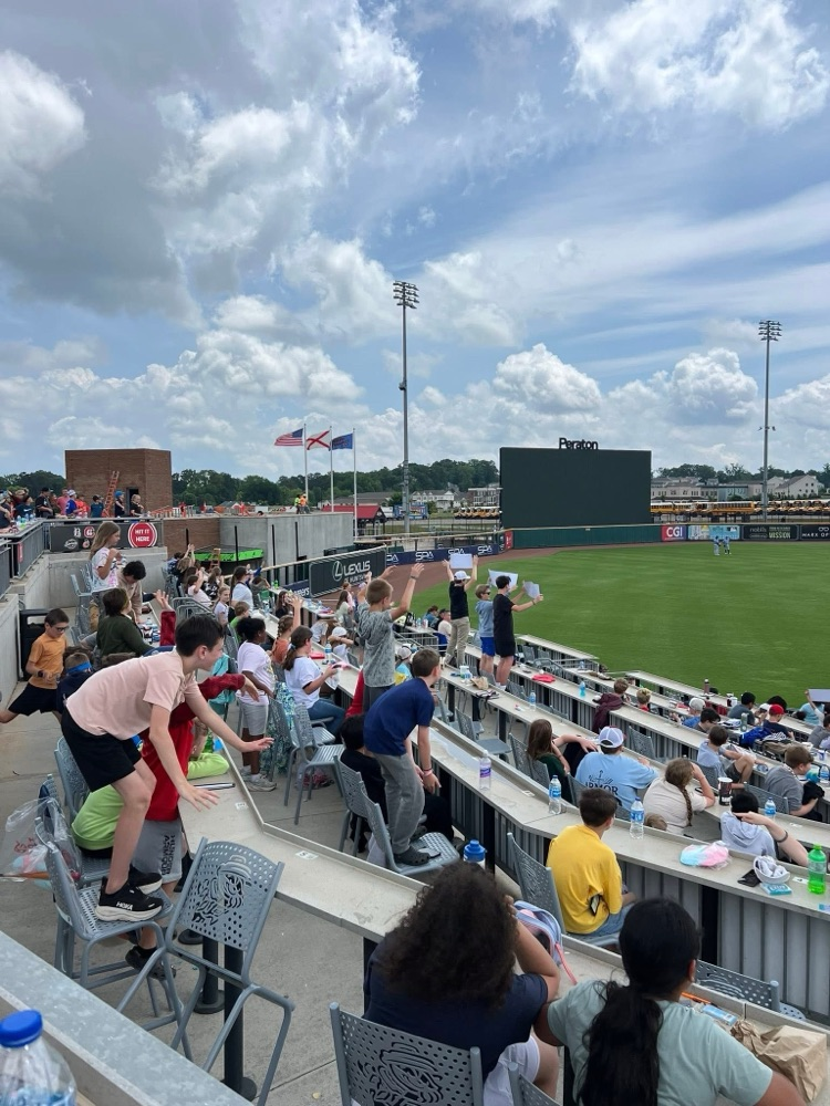 Great day at Toyota Field - Trash Pandas for WPI!  ⚾️ 🗑️ 🐼 ⚾️