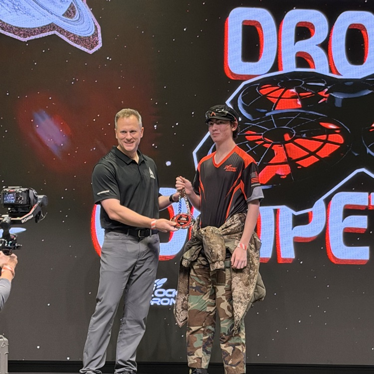 Samuel Hembree 2nd place Drone landing