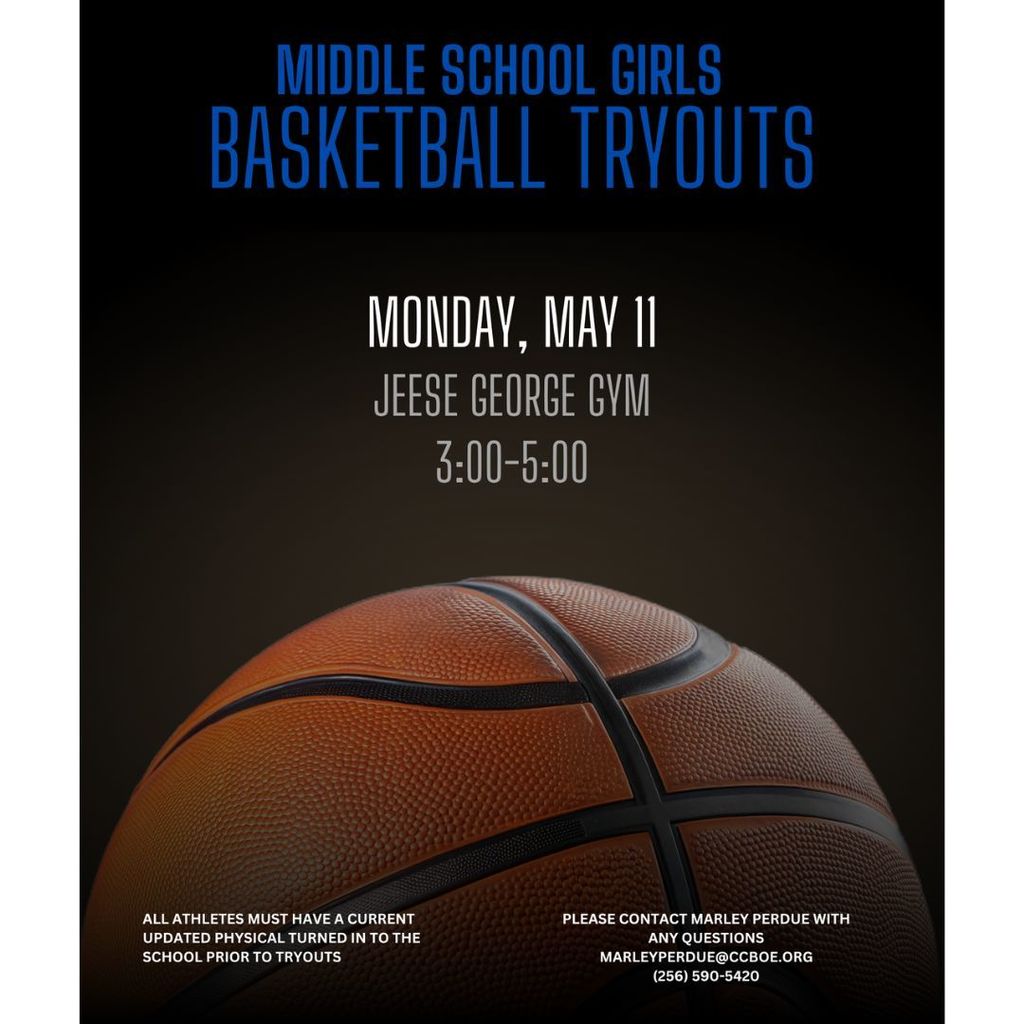 MS Girls Basketball tryouts 