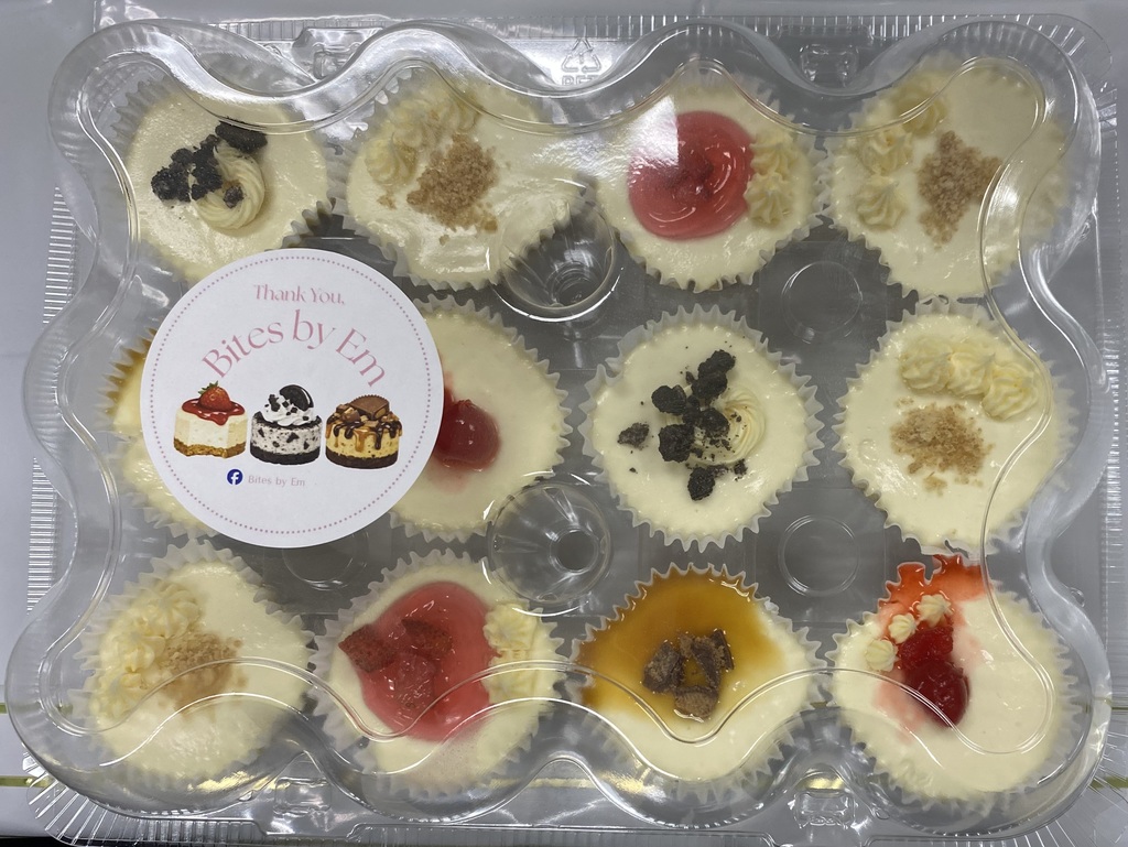 Cheesecake bites from Emily Currington for teacher appreciation