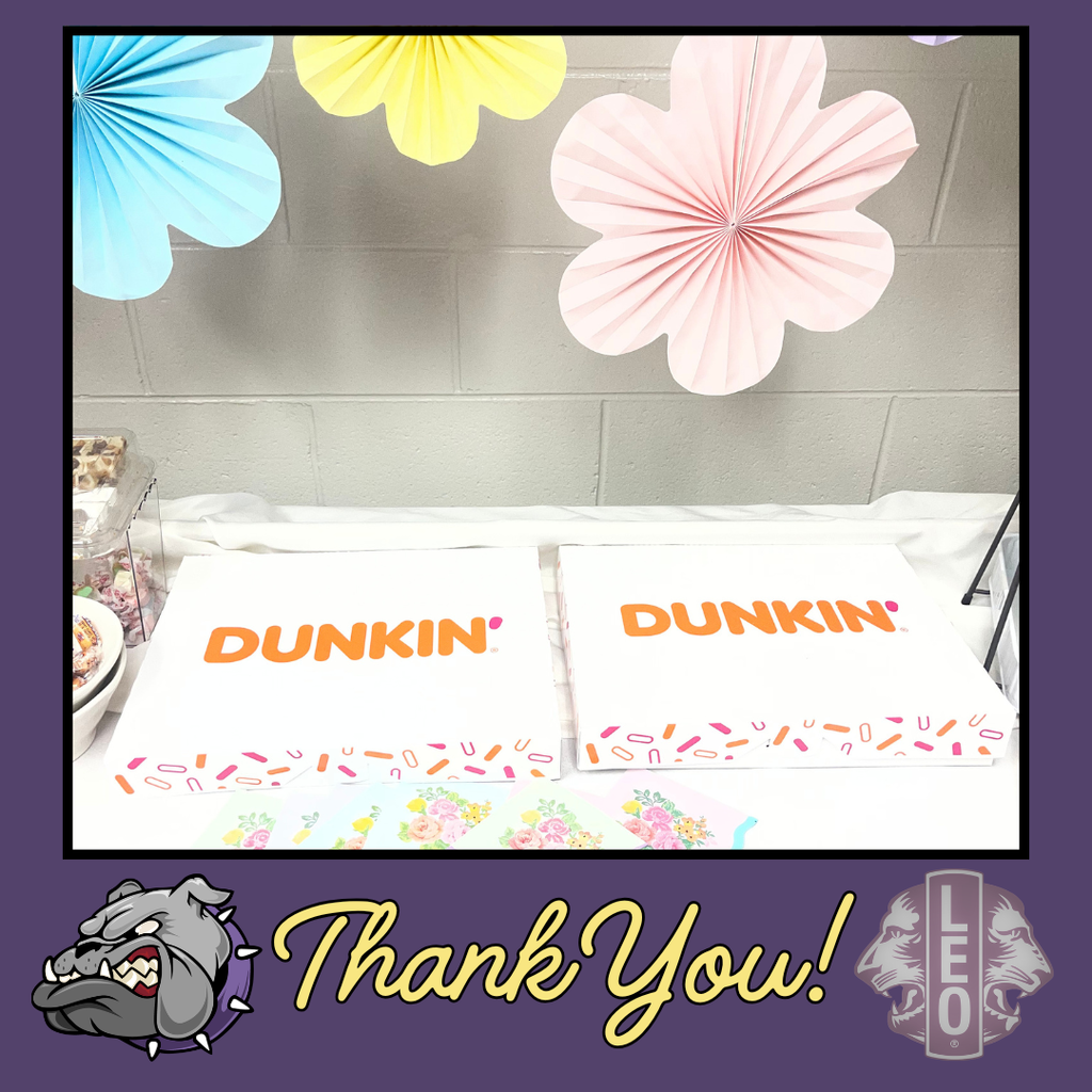 Thank to Leo Club for the doughnuts this morning for Teacher Appreciation Week. 