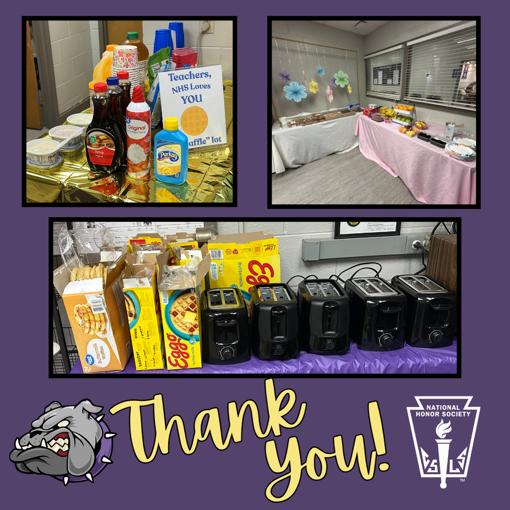 The HHS NHS provided a waffle bar for breakfast. 