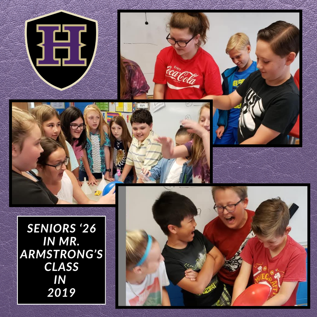 Class of 2026  in Mr. Armstrong's class in 2019.
