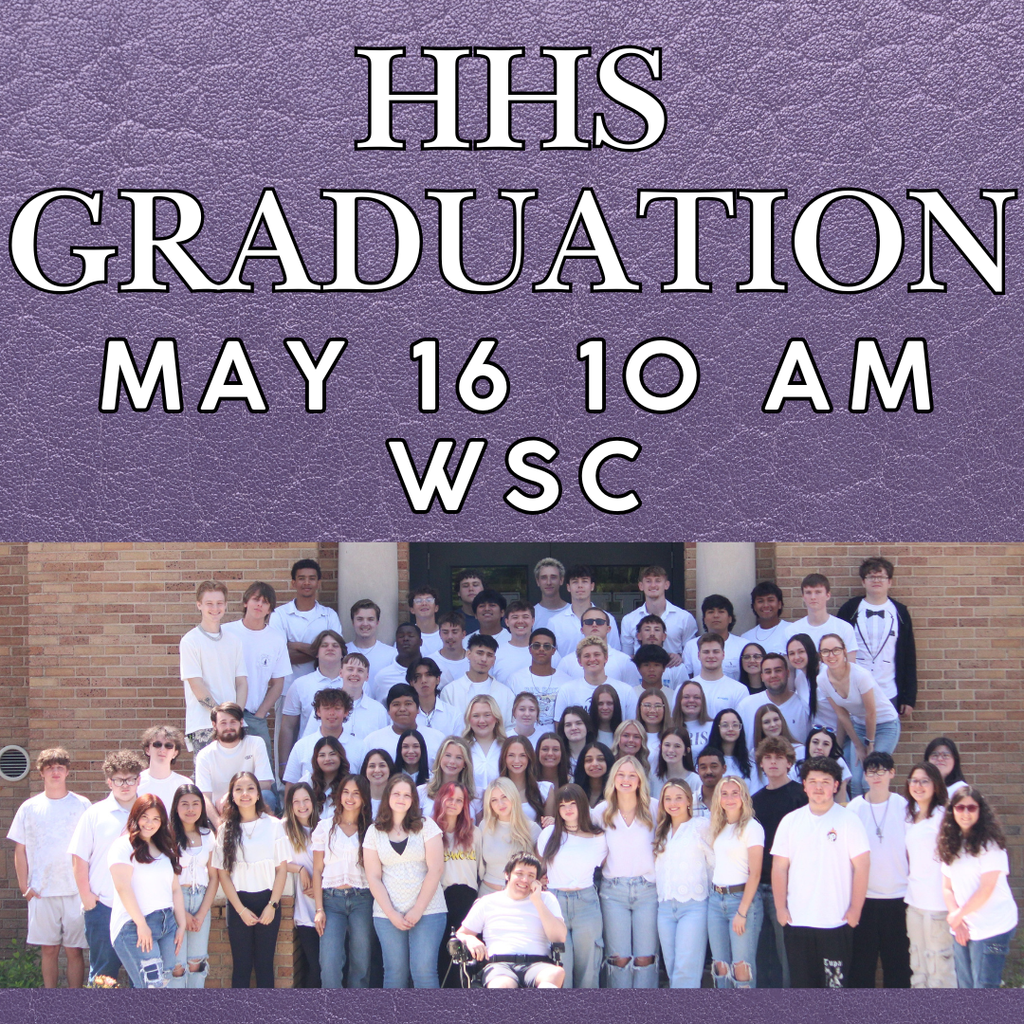 Graduation is May 16 at 10 AM at Wallace State 