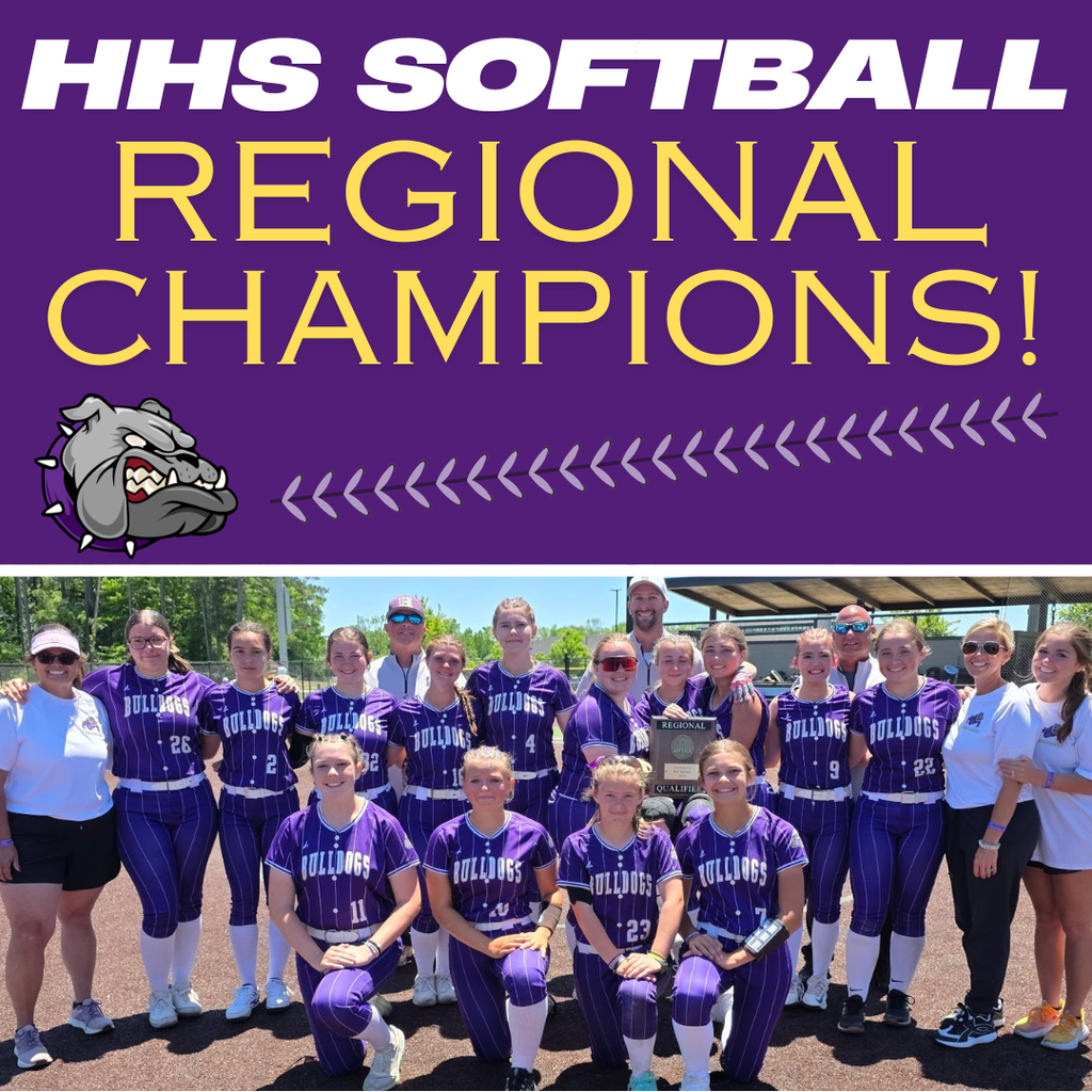 HHS Softball are Regional Champs!