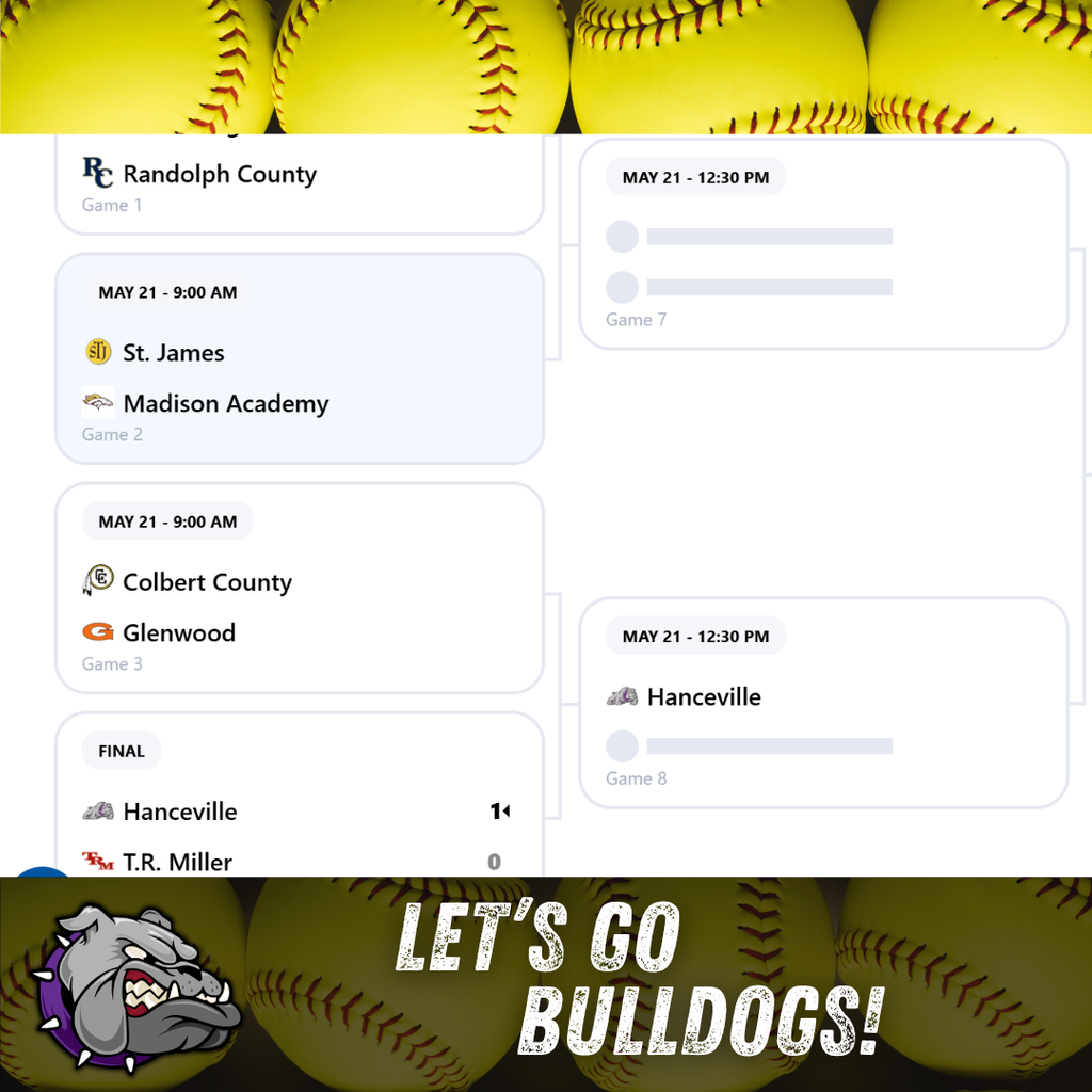 2nd Round of the state playoffs for softball. 