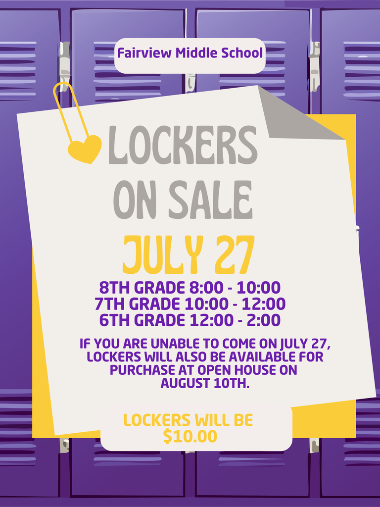 Lockers on sale