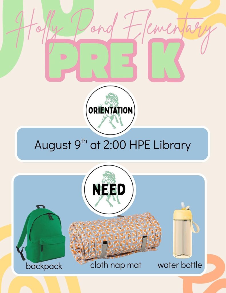 PreK supplies