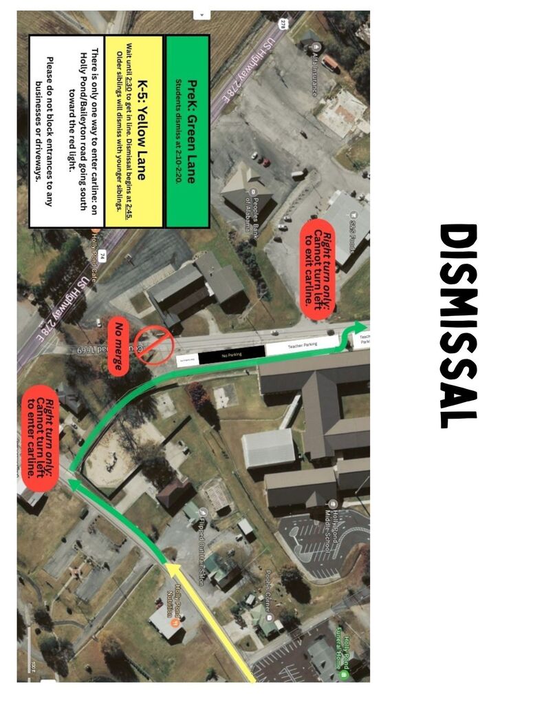 Dismissal map