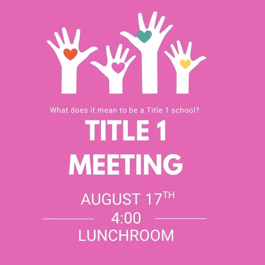 Title 1 Meeting