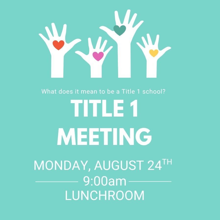 Title 1 Meeting