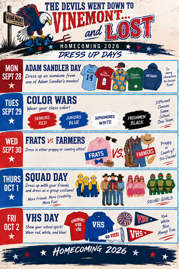 Homecoming Dress Up Days