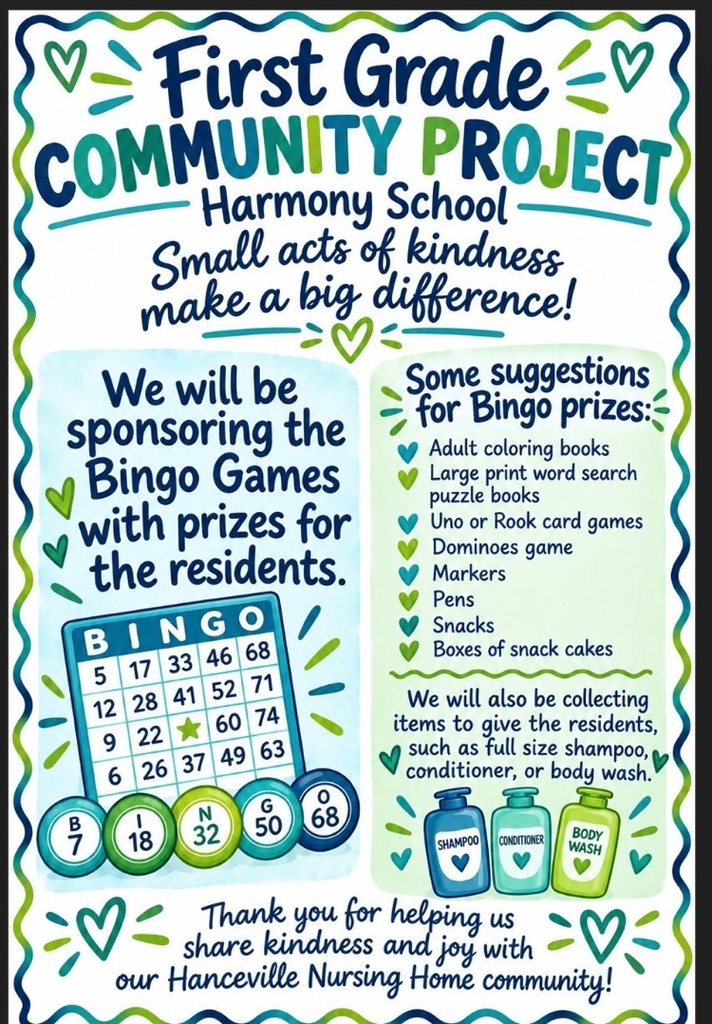first grade community project