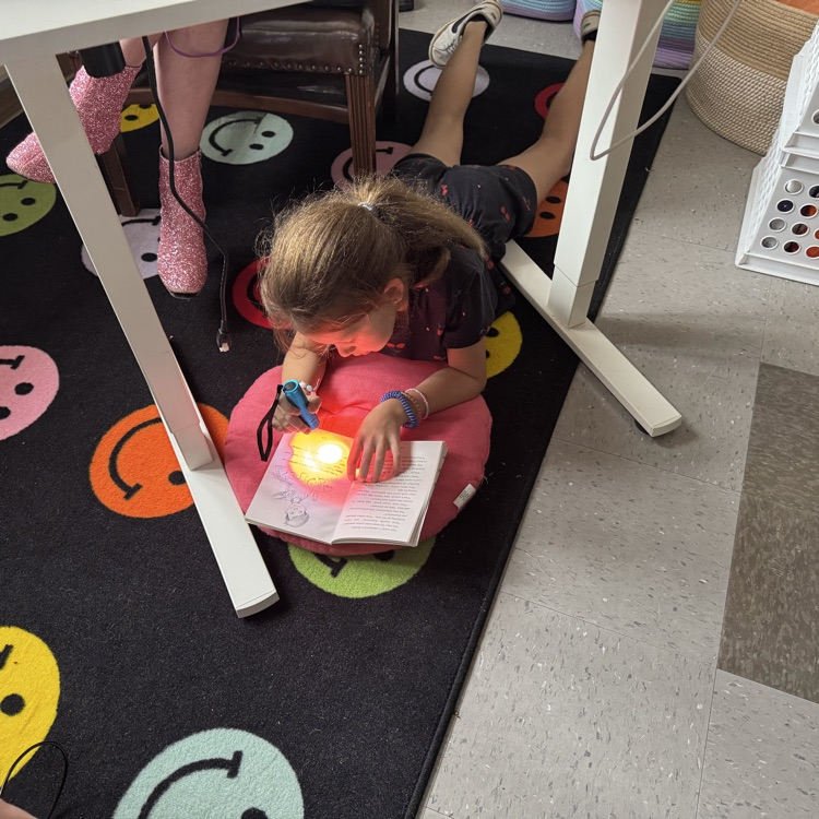 flashlight reading