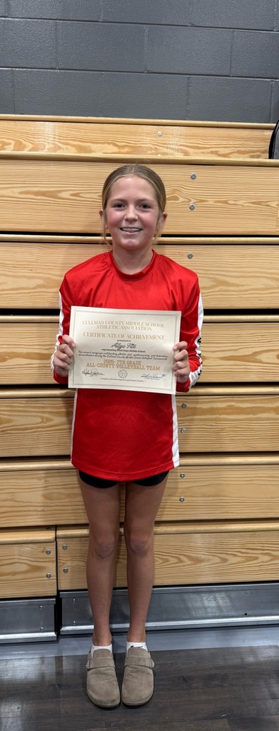 All County Volleyball 7th Grade