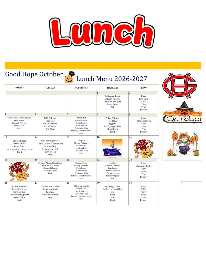 October Newsletter