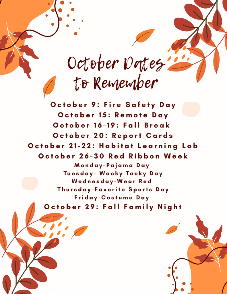 october dates
