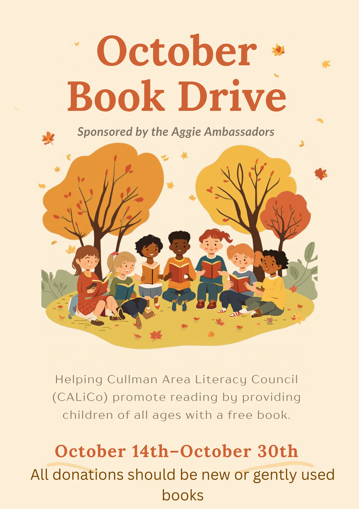 October Book Drive