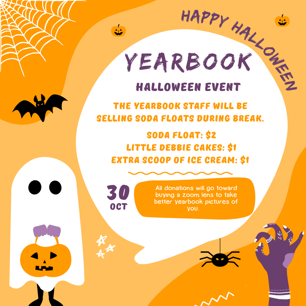 Yearbook Halloween event