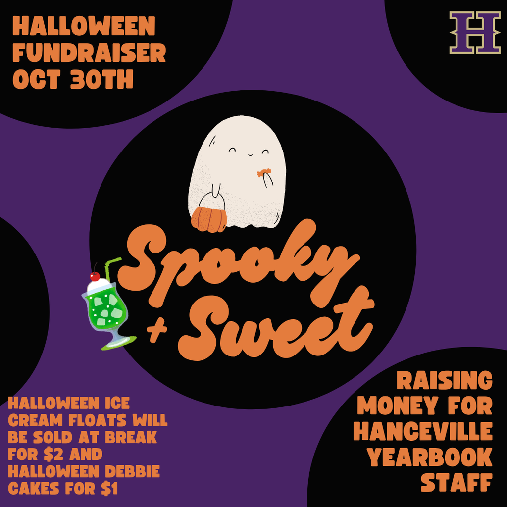 Halloween ice cream floats 