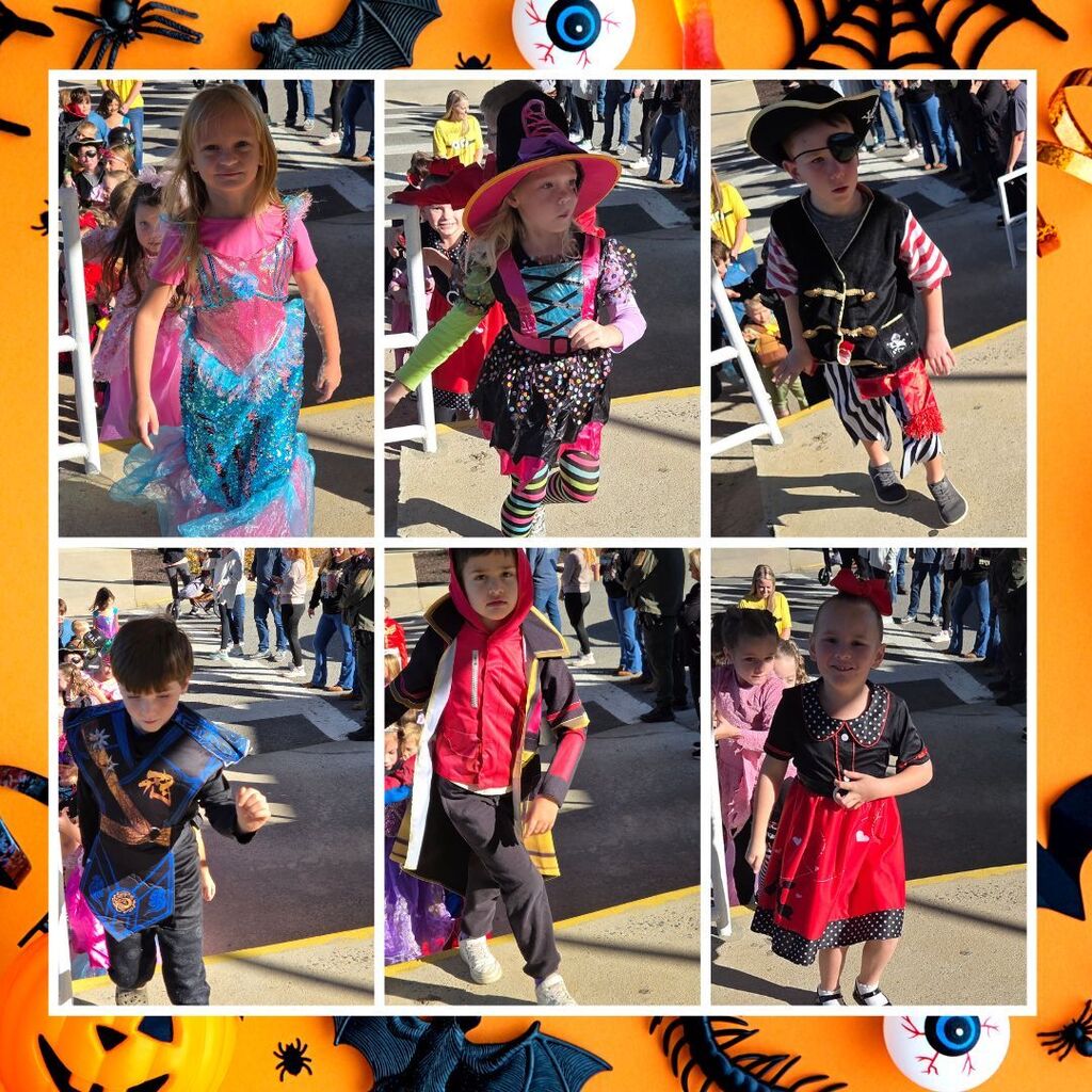 Kindergarten Halloween Parade
