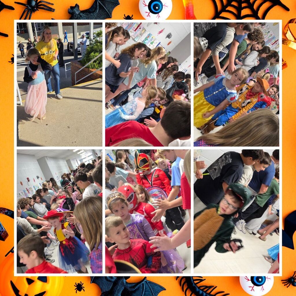 Kindergarten Halloween Parade