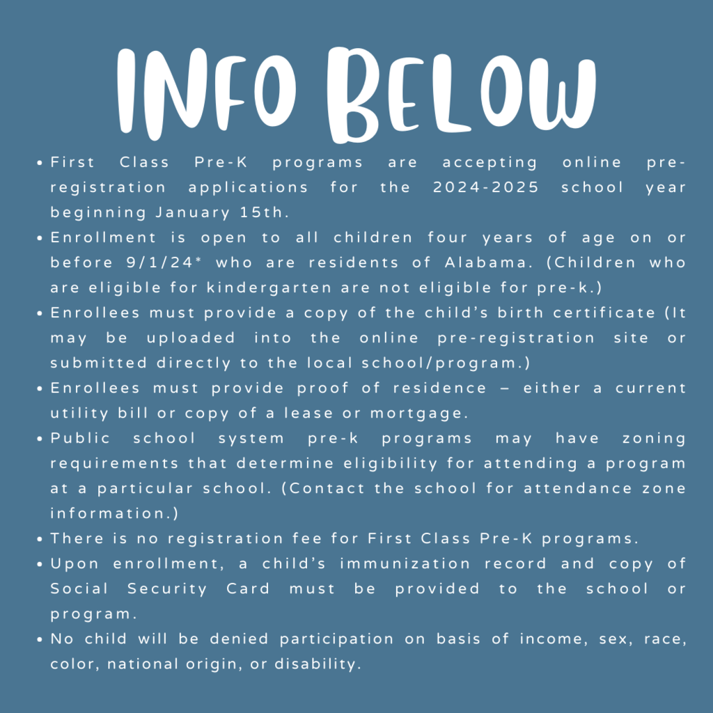 Pre-K Pre-Registration