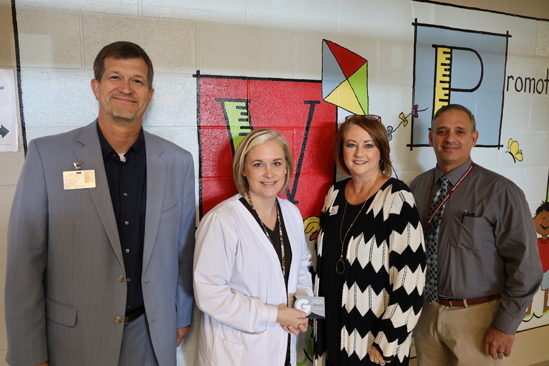 Dr. Shane Barnette, Cullman County School Superintendent, Brandi Aris, Beverly Cochran, America's First, Michael Lindsey, West Point Elementary Principal