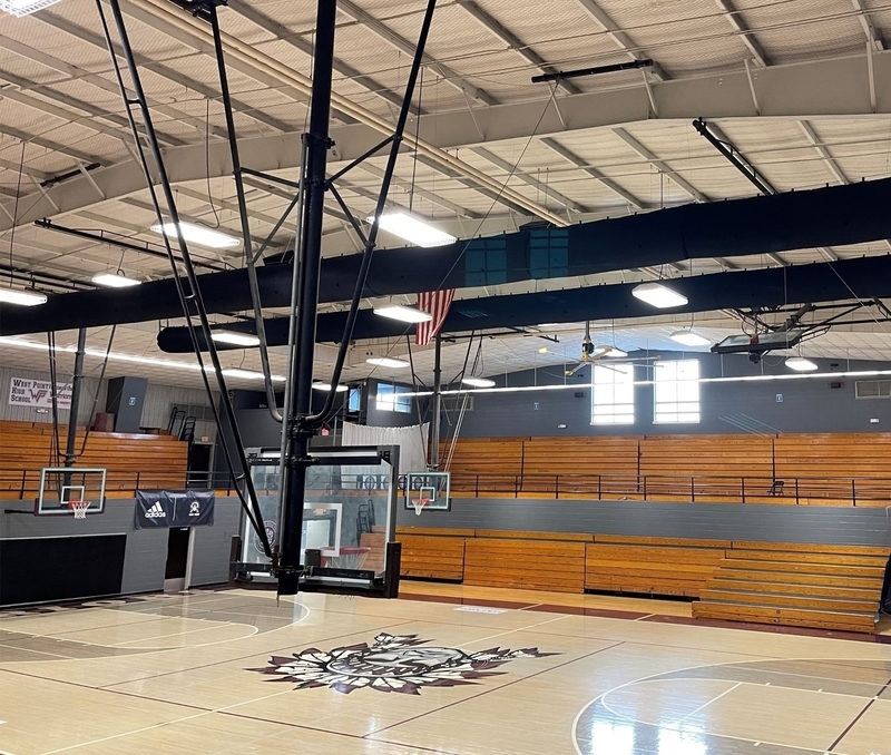 West Point High School Gym Air Conditioning