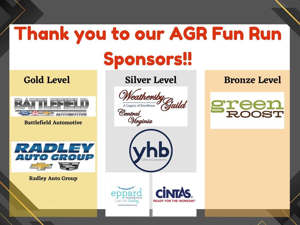 Fun Run Sponsors