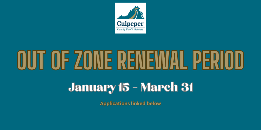 teal graphic announcing the out of zone renewal period from january 15 to March 31