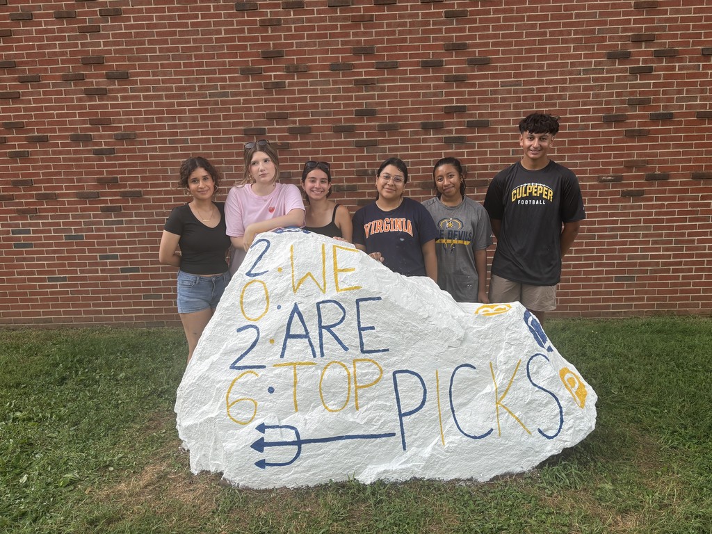 Class of 2026! Our top picks painted the senior rock today. #BDP #BetterEveryDay #ForksUp
