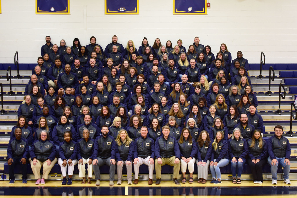 Our CCHS staff is ready for the new school year!  #BDP #BetterEveryDay #ForksUp