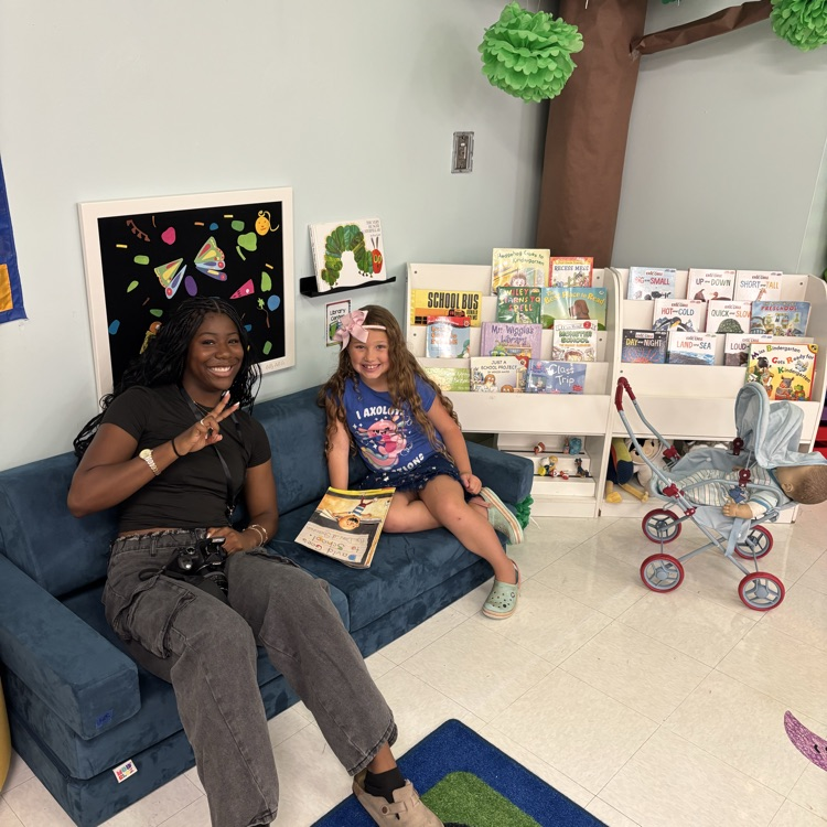 It is great to have our Little Blues and their parents visit the school for Open House with our Early Childhood Education students. #BDP #BetterEveryDay