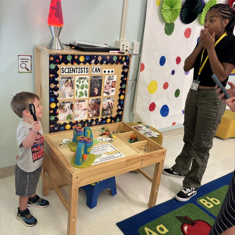 It is great to have our Little Blues and their parents visit the school for Open House with our Early Childhood Education students. #BDP #BetterEveryDay