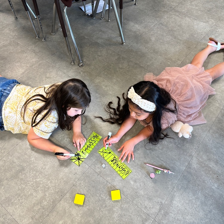 Mrs. Birch's fourth graders enjoyed playing place value chance where they had to roll a dice and create the greatest number.
