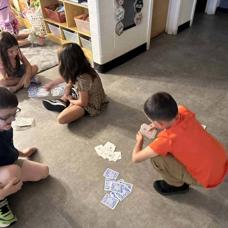 Miss McGuire's first graders showed off what they know about comparing numbers!
