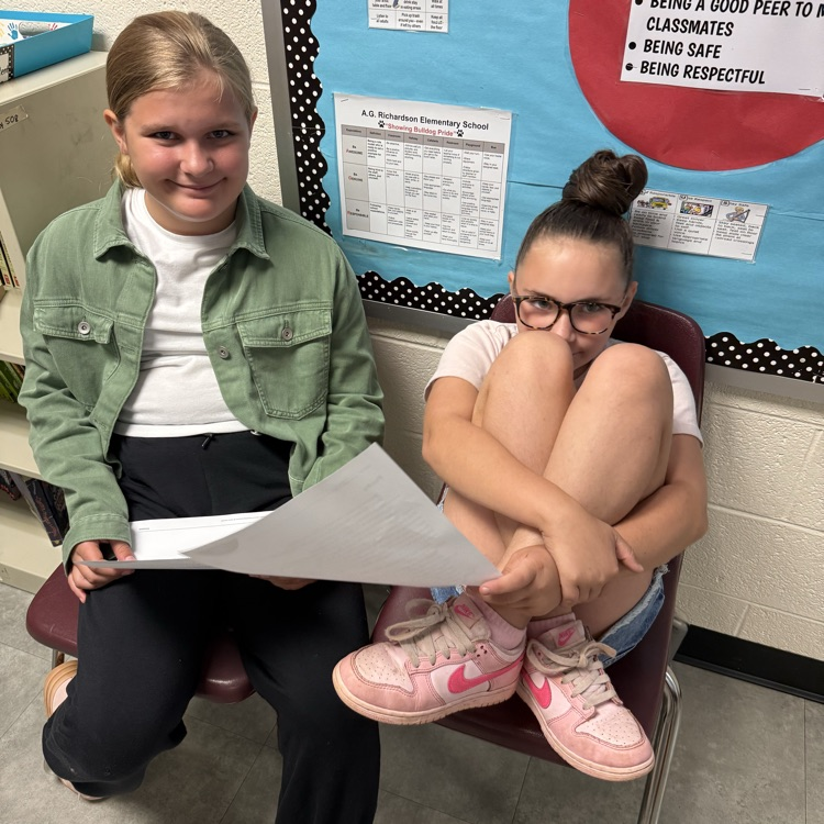 Mrs. Day’s 5th grade class integrating “partner reading” in their daily routine to improve fluency.