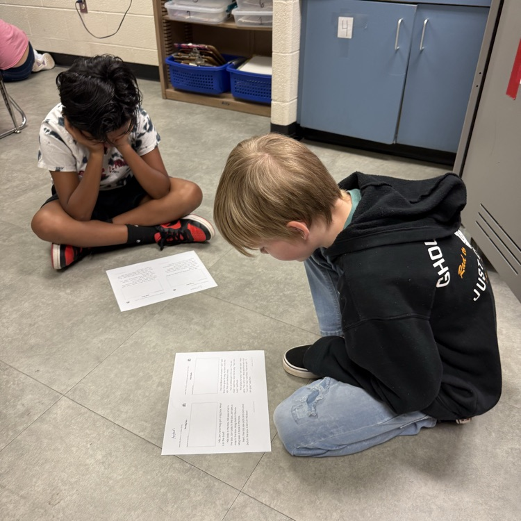 Mrs. Day’s 5th grade class integrating “partner reading” in their daily routine to improve fluency.