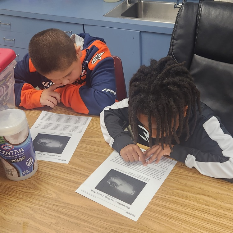 Mr. Hallett's 5th graders on Day 4 of paired readings, starting to get the hang of it!