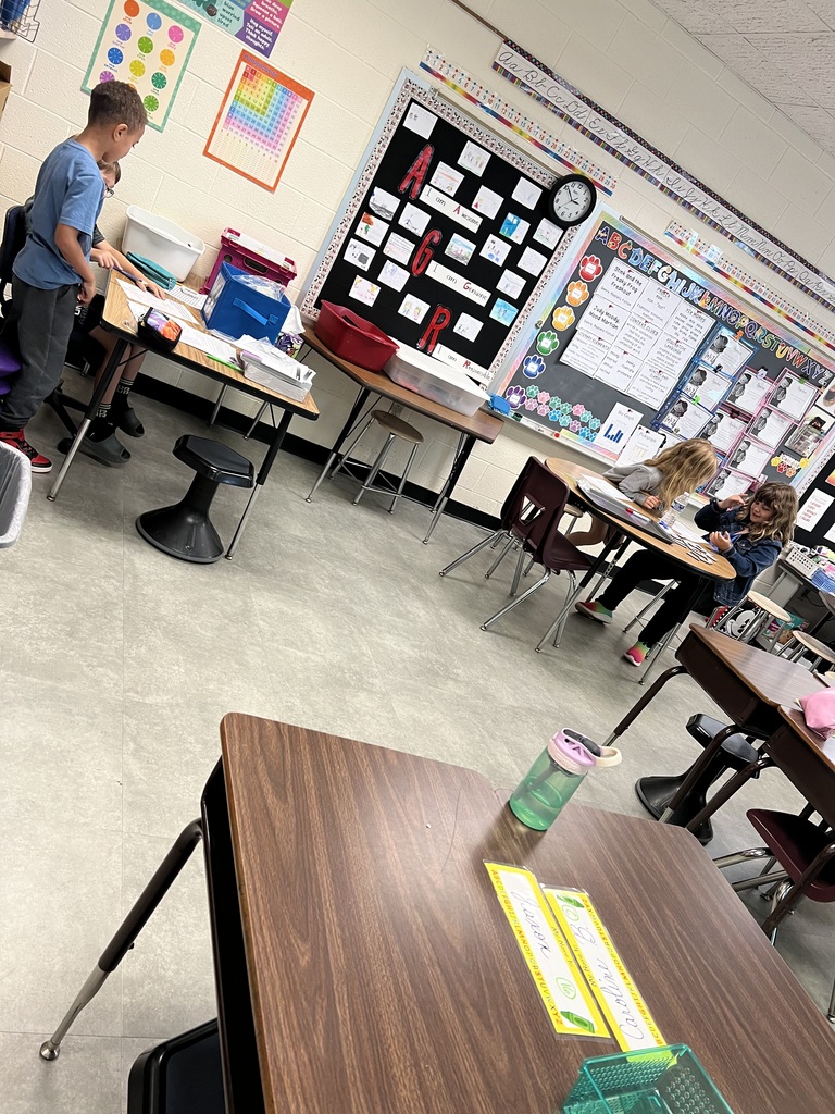 In Social Studies, AGR 3rd Graders in Mrs. McFarland's class are studying diversity.  In these pictures, students chose a partner that they didn't know well.....yet. Students spent a few minutes interviewing each other and many discovered they had a lot in common!