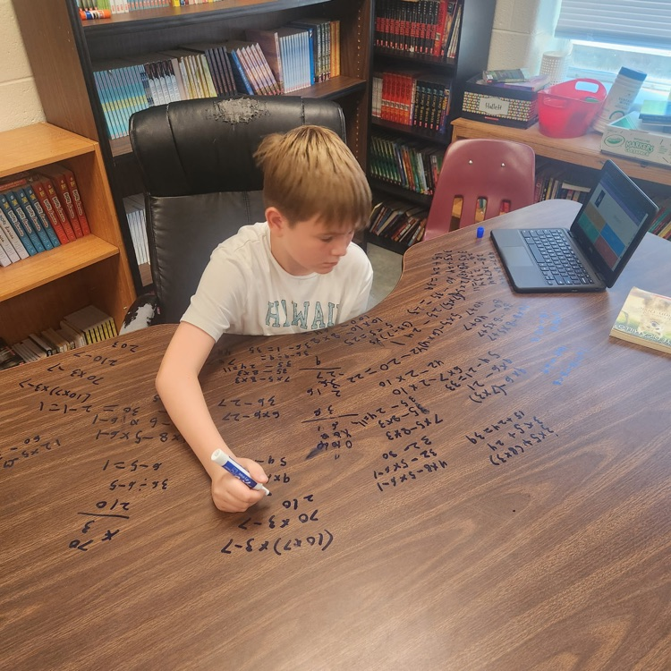 Mr. Hallett's fifth graders reviewed with blooket for our math test tomorrow - they are ready!