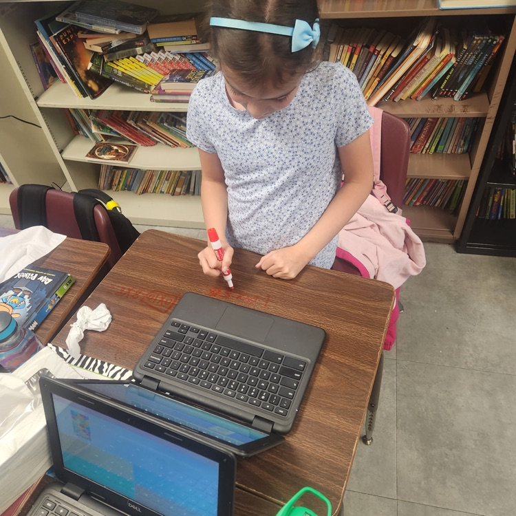 Mr. Hallett's fifth graders reviewed with blooket for our math test tomorrow - they are ready!