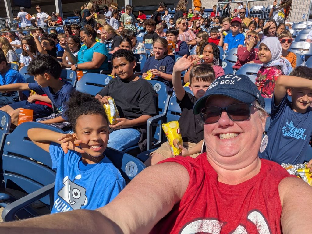 4th grade at the Fred Nats game!