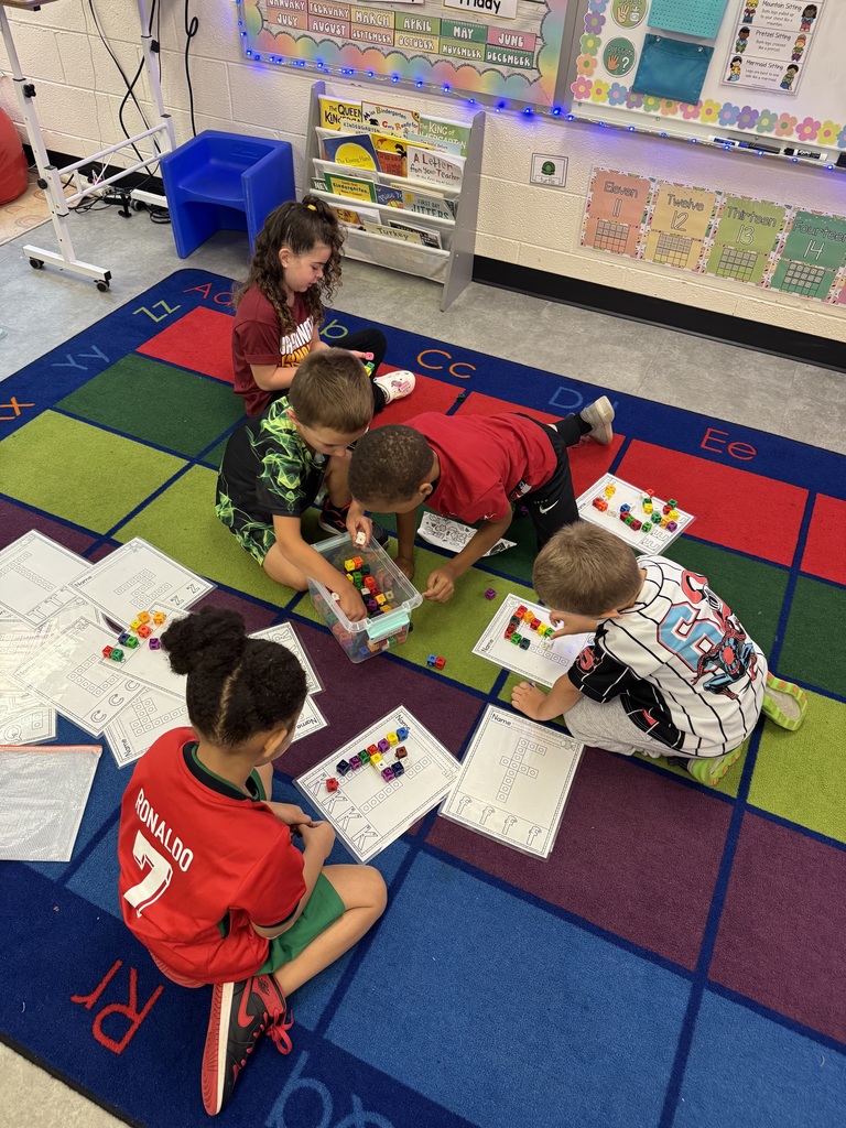Miss Epstein's kindergarteners celebrated Jersey Day and Fun Friday today!