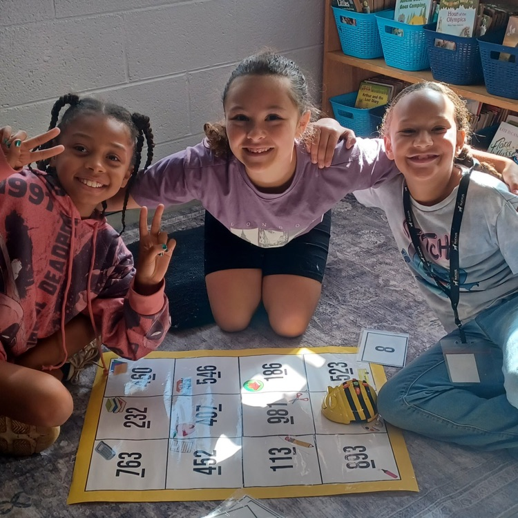 Lots of amazing teamwork happening in Ms. Ciccarone's 3rd grade class!