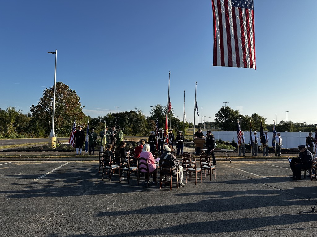 Thank you to our MCJROTC for honoring Patriots Day as part of a remembrance ceremony today.