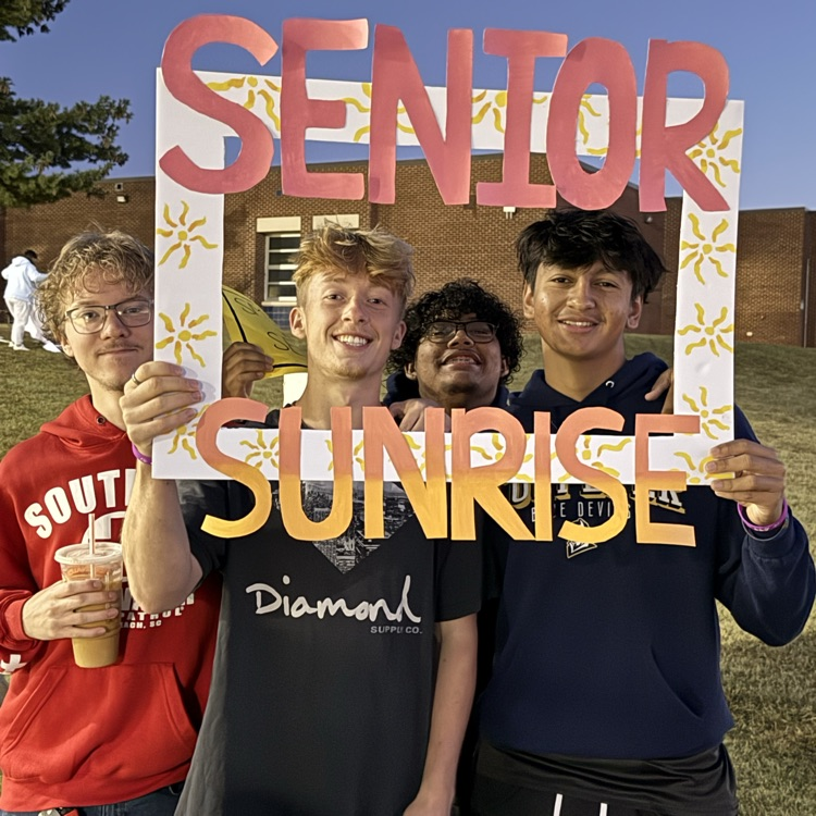 We loved starting our day with the senior sunrise! #ForksUp #BDP #BetterEveryDay