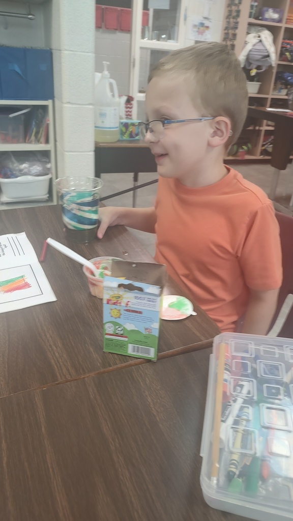 This week Mrs. White's class completed a science experiment to observe the states of matter. They made "Mystery Matter Brew" and recorded their observations of solid (sherbert) and liquid/gas (Sprite). Oh, and they ate their matter brew, too!