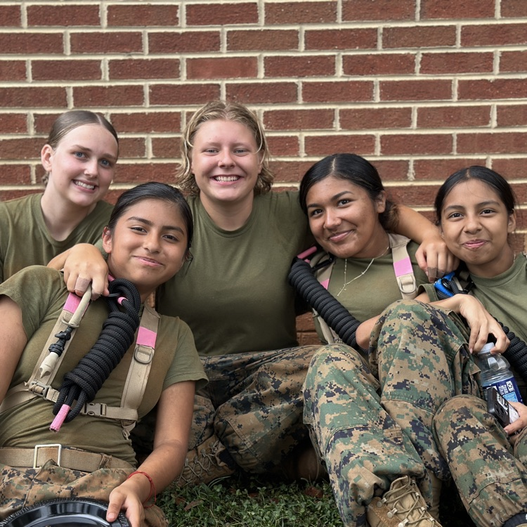 Our JROTC female team took 2nd place overall for the Raider Meet at Orange County High School. #BDP #BetterEveryDay #ForksUp 
